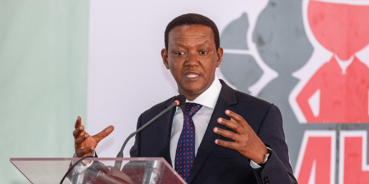 Cabinet Secretary Labour And Social Protection Dr. Alfred Mutua. Photo/Alfred Mutua X