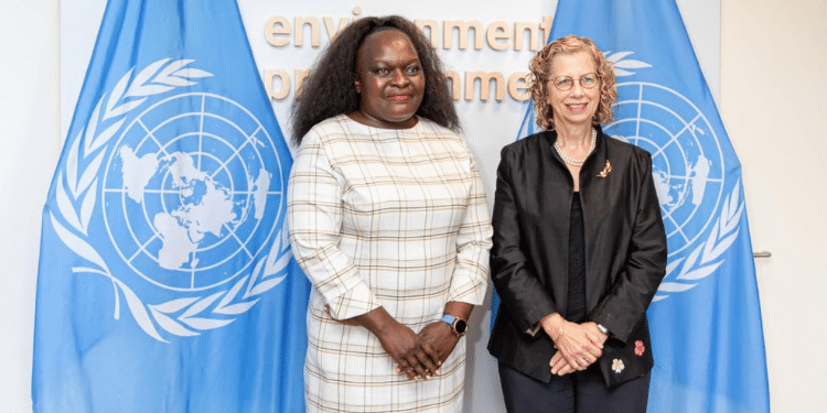 Ruto Makes Correction Hours After Cabinet Reshuffle Ambassador Gertrude Angote After A Meeting With Ms. Inger Andersen The Executive Director, Unep On September 10, 2024. Photo/ Ministry Of Foreign Affairs. Ruto
