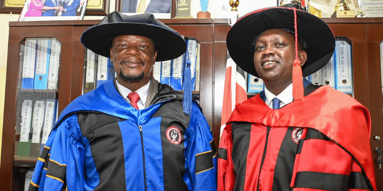Kapseret Member Of Parliament Oscar Sudi And Sirisia Mp John Waluke. Photo/Oscar Sudi Fb