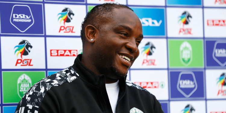Former Manchester United Attacking Coach Benni Mccarthy. Photo/Benni Mccarthy Harambee Stars