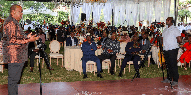 Uhuru Attends Matiang'I Daughter Wendy’s Wedding [Photos]