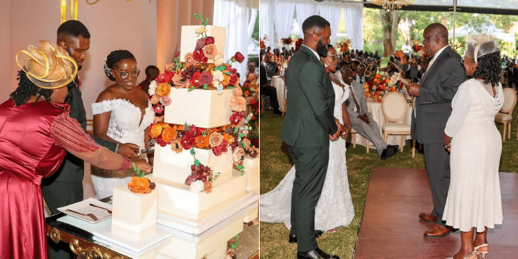 Uhuru Attends Matiang'I Daughter Wendy’s Wedding [Photos]