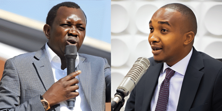 Oscar Sudi Threatens To Sue Morara, Demands Apology Morara Told To Apologize To Sudi Or Face Lawsuit