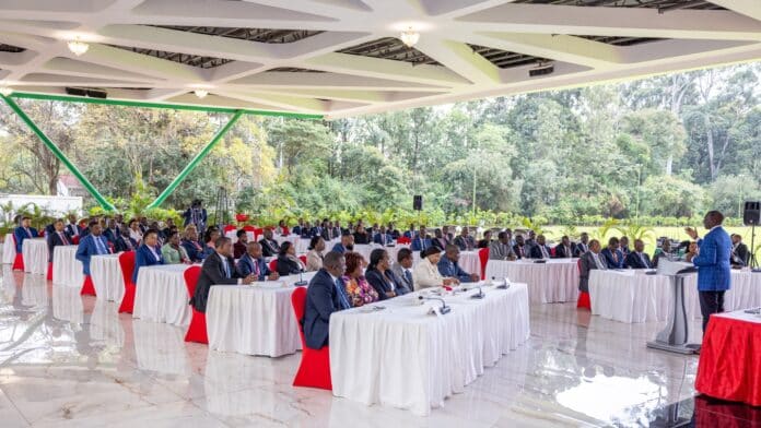 President William Ruto Meets Css And Pss. Photo/ Pcs