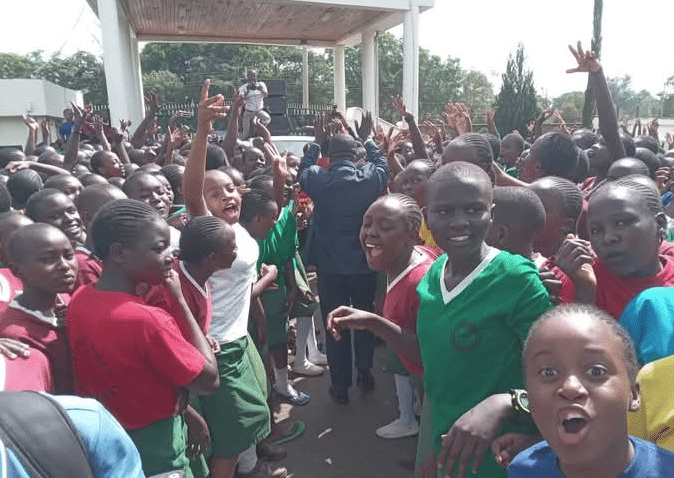 Celebrations At Lugulu Girls’ School In Bungoma After 2024 Kcsc Results Are Released/Photo: /Cgn Tv Ke