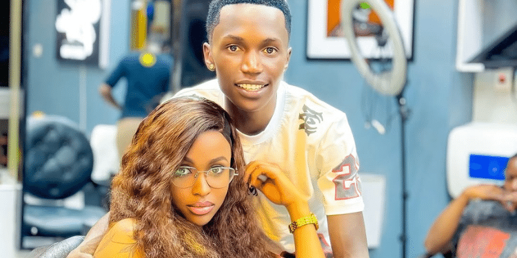 Kenyan Price With Girlfriend Stephy Ngunjiri. Photo/Kenyan Prince Ig