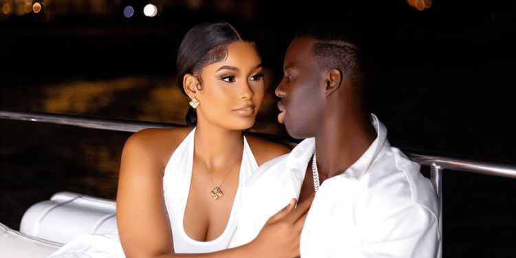 Hamisa Mobetto With Her New Boyfriend Stephane Aziz. Photo/Hamisa Ig Diamond