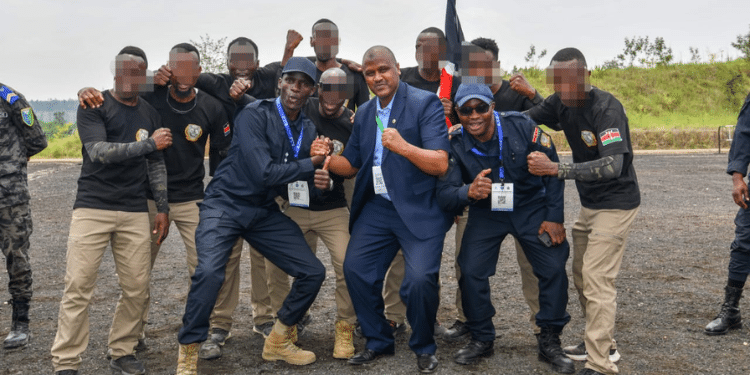 The Directorate Of Criminal Investigation (Dci) Emergency Response Team At The Eapcco Swat Challenge. Photo/Dci