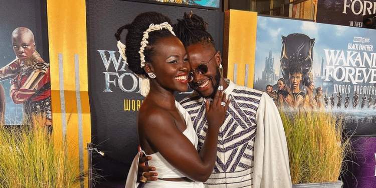 Lupita Nyong'O And Junior Nyong'O. Photo/Lupita Ig