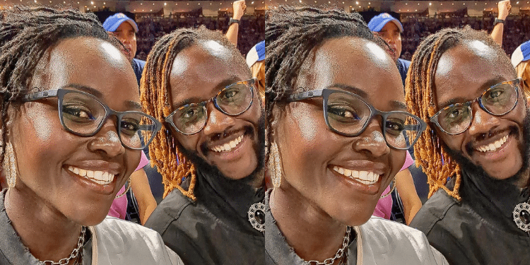 Lupita Nyong'O And Junior Nyong'O. Photo/Lupita Ig