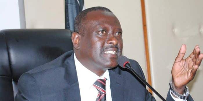 Former Agriculture Principal Secretary (Ps) Richard Lesiyampe