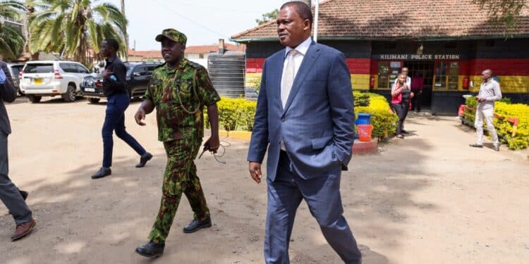 Public Service Cs Justin Muturi. Photo/ Muturi X.