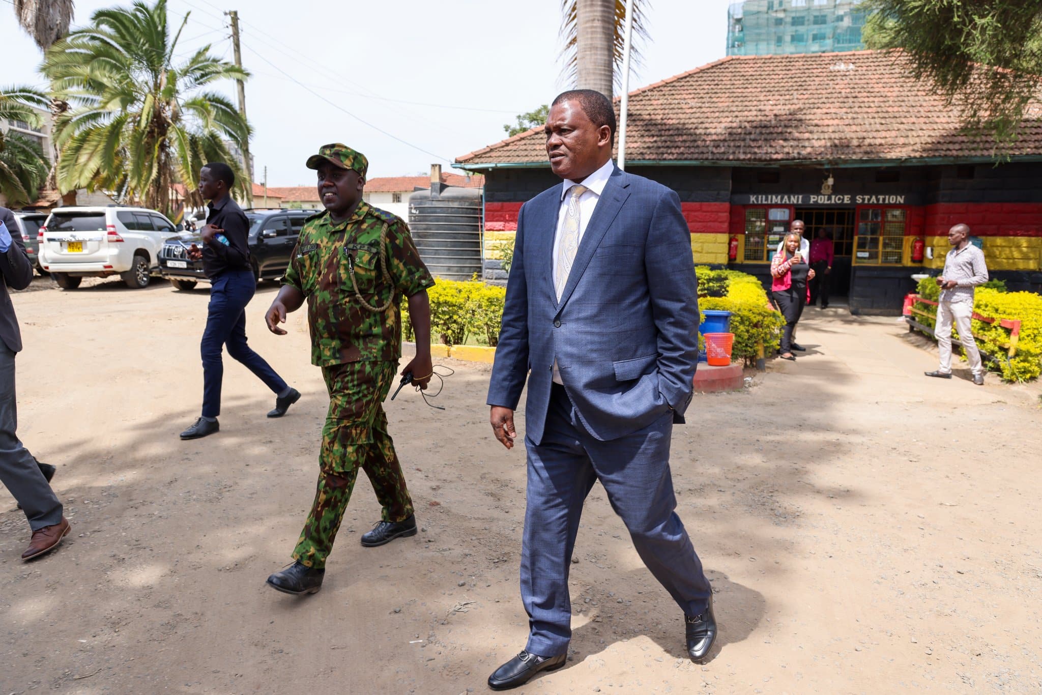 Public Service Cs Justin Muturi. Photo/ Muturi X.