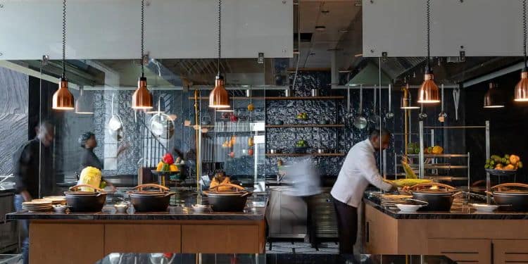 Inside Hyatt Hotel In Westlands Nairobi. 