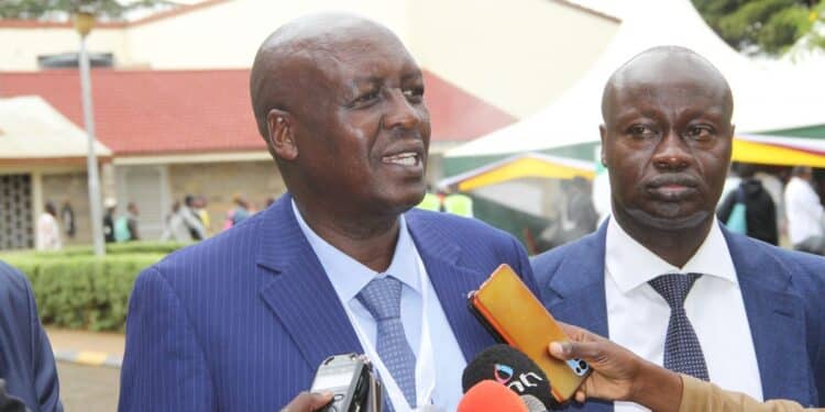 Ps Josepph Mbugua Addressingg The Press At A Past Event. Photo/ Kna