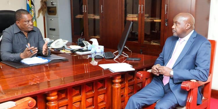 Public Service Cabinet Secretary Justin Muturi
