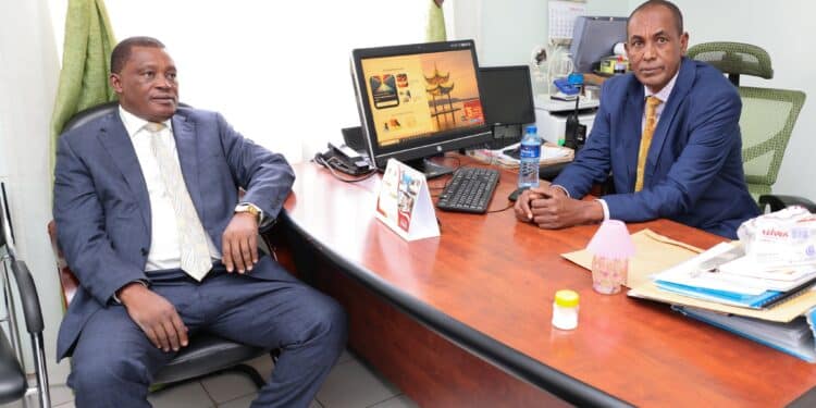 Muturi Withy Dci Official At Kilimani Police Station. Photo/ Muturi X
