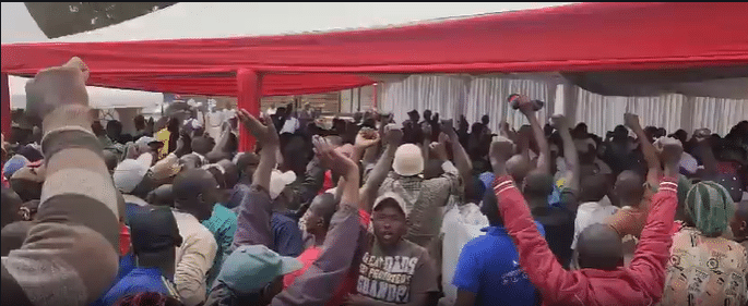 Dorcas Rigathi Meeting Stormed By Maina Njenga