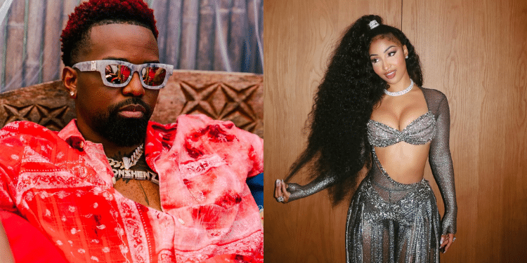 Photo Collage Of Konshens And Shenseea. Photo/Konshens, Shenseea Ig