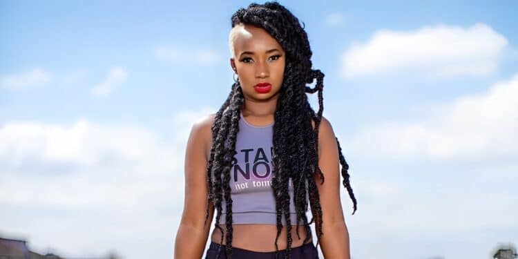 Citizen Tv'S One Love Host Tallia Oyando.