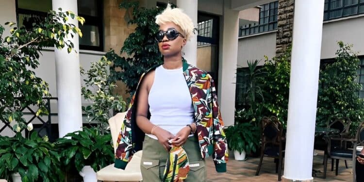 Citizen Tv'S One Love Host Tallia Oyando.