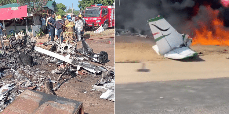 Naivasha Plane Crash Kills Two, Says Kcaa