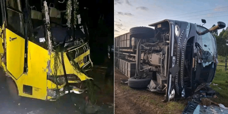 One Dead In Tahmeed Bus Accident Along Embu-Nairobi Highway