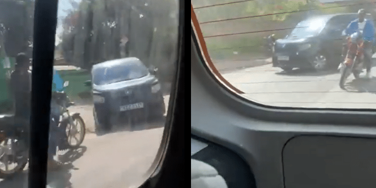 How Bus Driver Attempted To Block Abductors Of Tanzanian Activist A Photo Of The Black Noah Used By The Abductors Of Maria Sarungi. Photo/ Screengrab. Citi Hoppa