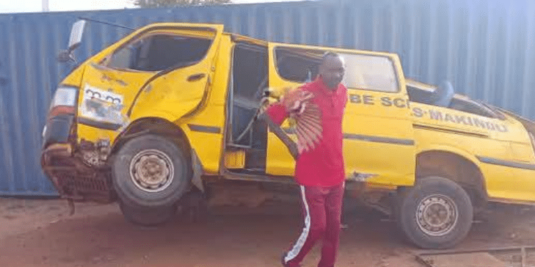 School Van Belonging To Mumbe Secondary Involved In Accident