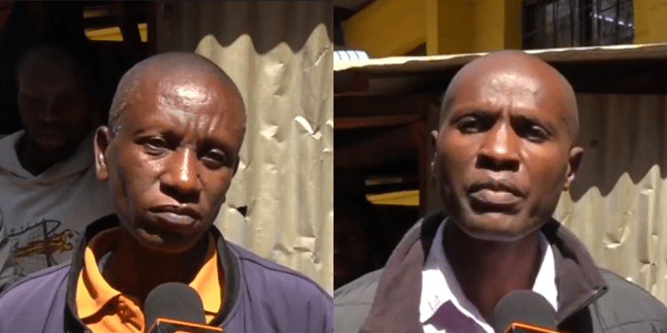Two Of The Suspects Addressing The Media After The Judgement. Photo/ Screengrab Citizen. Kisii Court