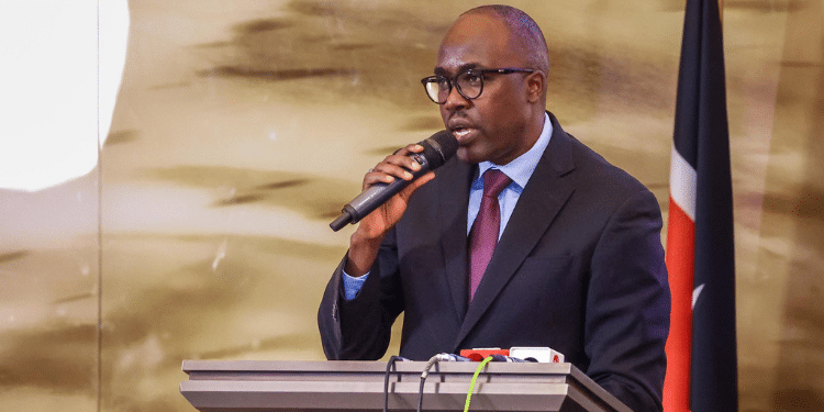 Foreign Affairs Ps Korir Sing'Oei T The Breakfast Briefing For Diplomats And Private Sector On January 23, 2025. Photo/ Sing'Oei X.