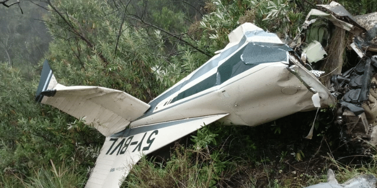 Kcaa Reveals Fresh Details Of Aircraft That Crashed In Mwihoko