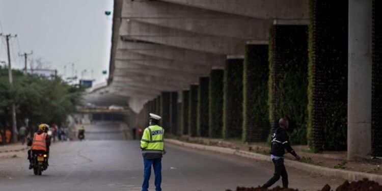 A Section Of Mombasa Road. Photo/@Ma3Route /X. Kenha