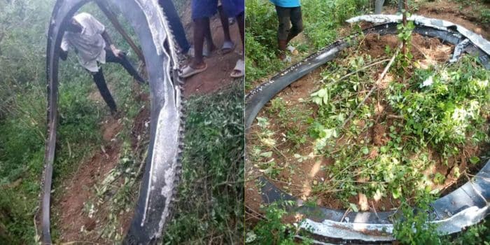 Govt Issues Directive For Kenyans Exposed To Mysterious Metallic Ring An Unidentified Object Fell From The Sky And Landed In Mukuku Village
