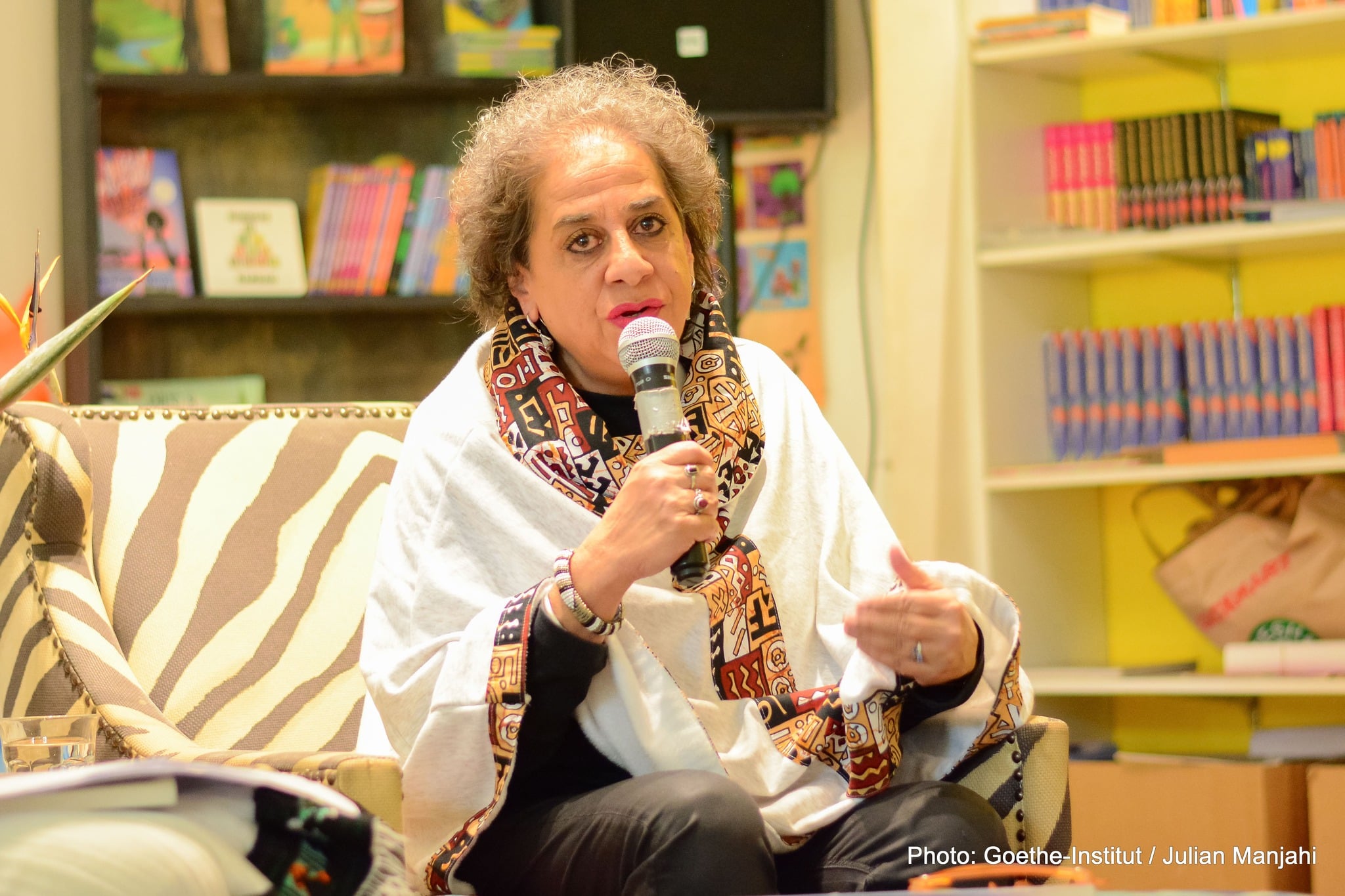 Veteran Journalist Rasna Warah. Photo/Goethe-Institut Nairobi