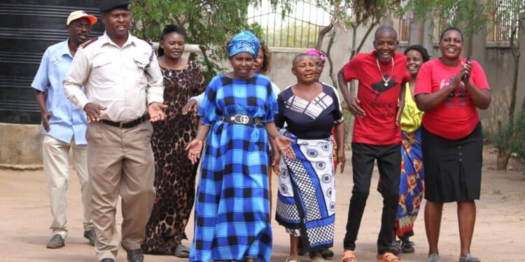 Kenyan Truck Driver Detained In Drc Narrates 5-Month Ordeal In Hands Of Militia Kenyan Truck Driver Florence Wanza Celebrating With Her Family. Photo/ File