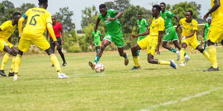 A Photo From The Nairobi United Vs Migori Youth Match. Photo/ Migori Youth Fb.