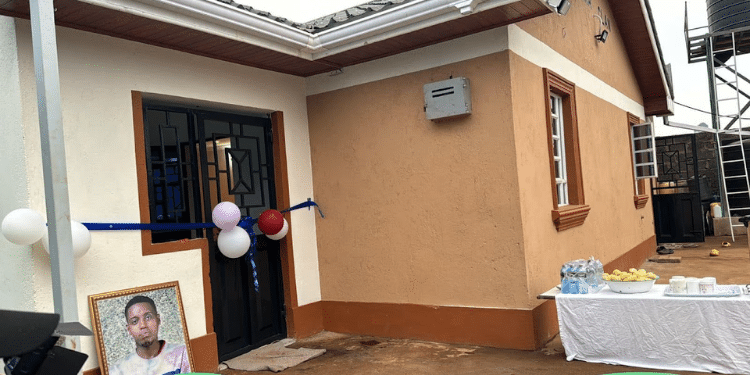 Brian Chira'S Grandmother Asks Kenyans To Build Her Another House Brian Chira'S Grandmother'S House During Its Launch. Photo/Tv 47 Digital