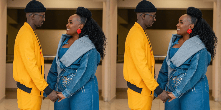 Comedian Njugush And His Wife Celestine Ndinda. Photo/Njugush Ig