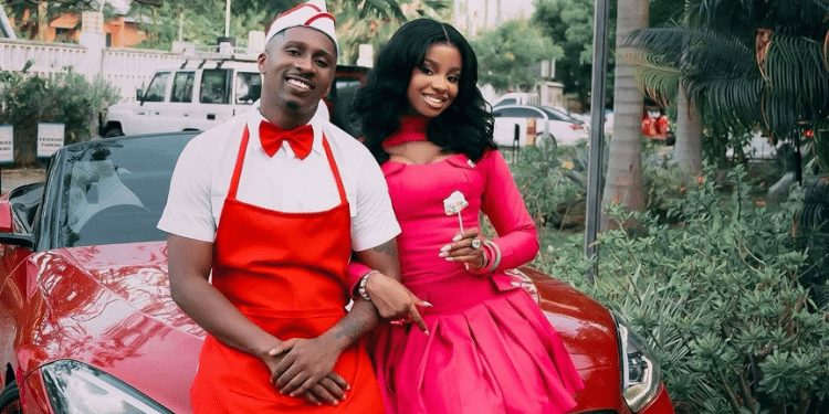 Tanzanian Singer Juma Jux With Priscilla Ajoke Ojo. Photo/Juma Jux Ig