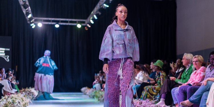 Models Showing Designs By Bone From Rwanda At Nairobi Fashion Week. Photo/Nairobi Fashion Week