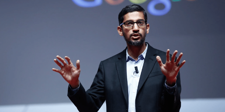 Google Ceo Sundar Pichai. Photo/ Sundar X