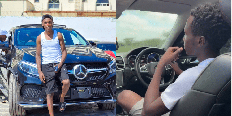Kenyan Prince Involved In Accident In His Mercedes Gle Kenyan Prince And His Car, Mercedes Gle. Photo/Kenyan Prince Ig