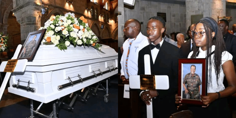 Mourners At The Memorial Service Of Mambo Mbotela. Photo/Vincent Moses Tkt