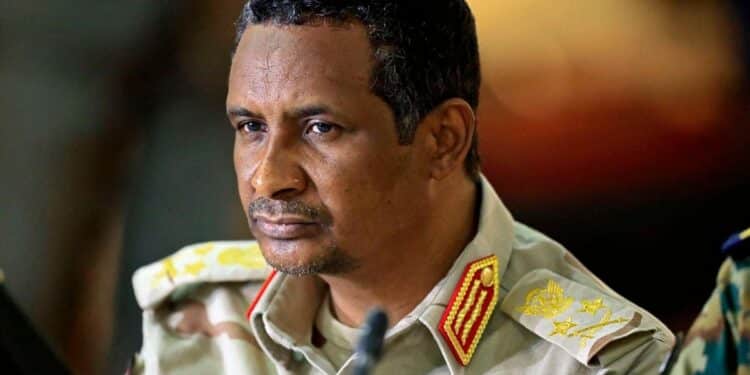 Mohamed Hamdan Dagalo Rise From School Dropout To Leading Sudan Rebel Group Rsf The Commander Of Sudan'S Paramilitary Rapid Support Forces, General Mohamed Hamdan Dagalo