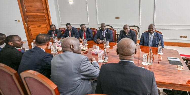 Ruto Holds Key Meeting With South Sudan Opposition At State House South Sudan Holdout Groups. Photo/ Pcs