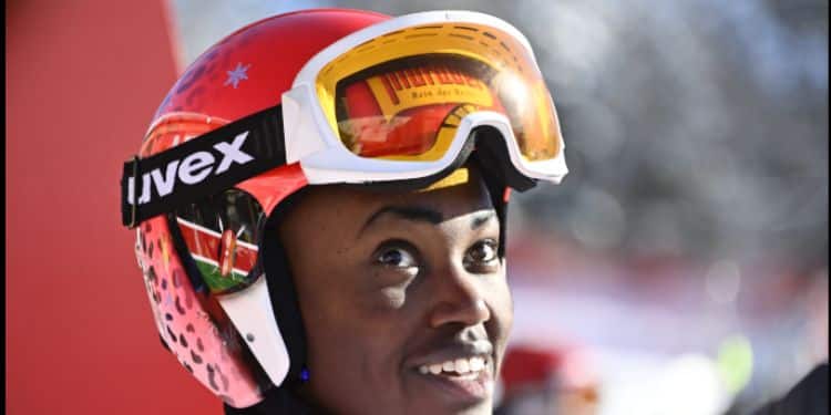 Meet Sabrina Simader; The Kenyan Making History In The Olympics Olympian Kenyan-Born Sabrina Simader.