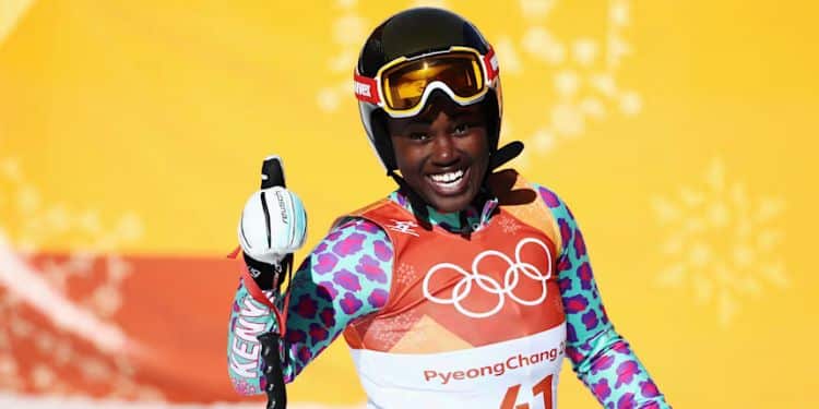 Meet Sabrina Simader; The Kenyan Making History In The Olympics Sabrina Simader Represented Kenya At Pyeongchang 2018
