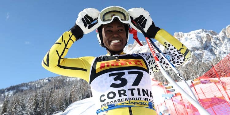 Meet Sabrina Simader; The Kenyan Making History In The Olympics Olympian Kenyan-Born Sabrina Simader.