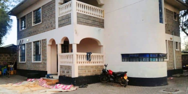 A Mansion Near House Of Deliverance Center In Kitengela Where 58 Men Were Rescued By Police.